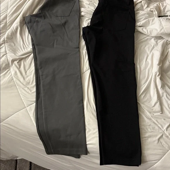 Mens casual pants black & grey - Picture 8 of 11